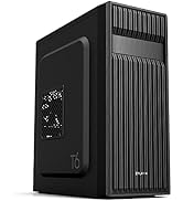 Zalman T6 ATX Mid Tower Computer PC Case, Pre-Installed 120mm Fan, 5.25 ODD, USB 3.0, Patterned M...
