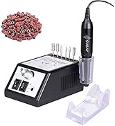 Professional Electric Nail Drill Machine Nail File Drill Set Kit for Acrylic Nails, Gel Nail, Nai...