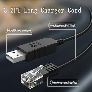 radar detector usb power cord