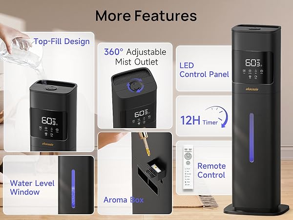 room humidifier for bedroom