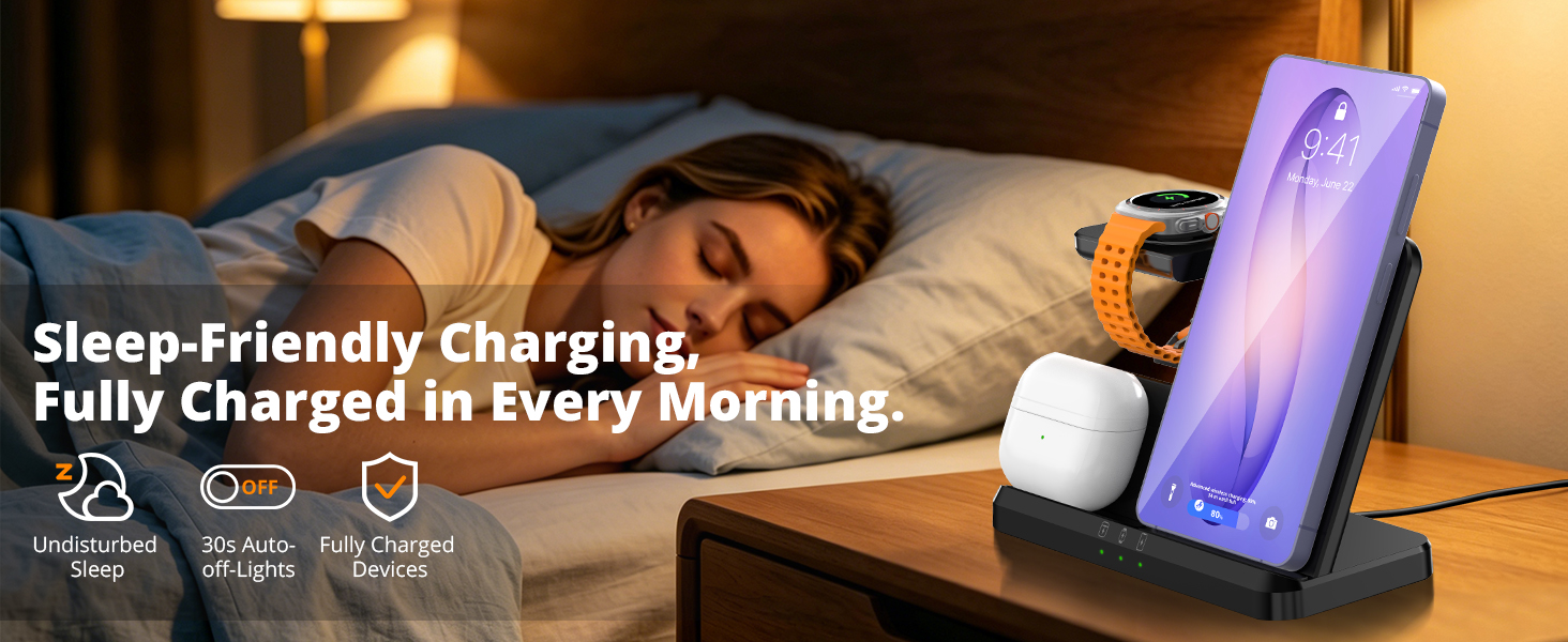3 in 1 charging stand