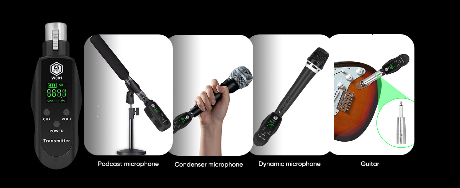 uhf transmitter and receiver
