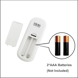 remote control without the batteries