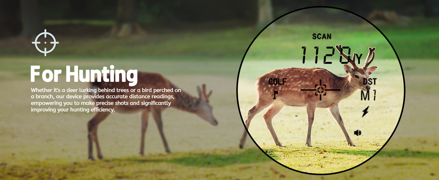hunting rangefinder for deer