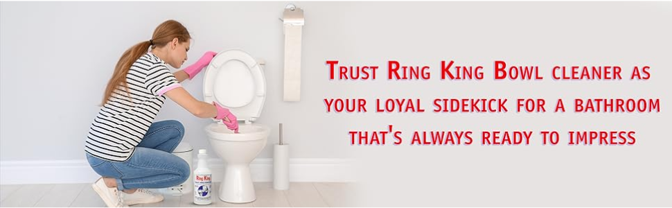 Ring King Toilet Bowl Stain Cleaner