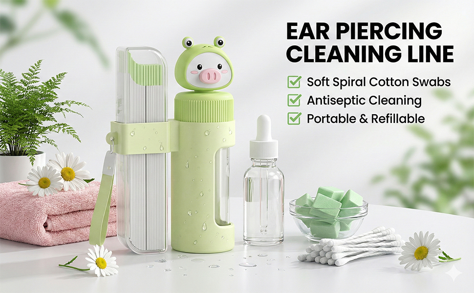 EAR PIERCING CLEANING LINE