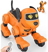 anysun Robot Dog for Kids, Remote Control Dog with Voice and Touch Interaction, Followable Progra...