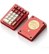 ZMX STARS21 Mechanical Number Pad,Aluminum CNC VIA/QMK Programmable Macro Numpad Gasket Hot Swapp...