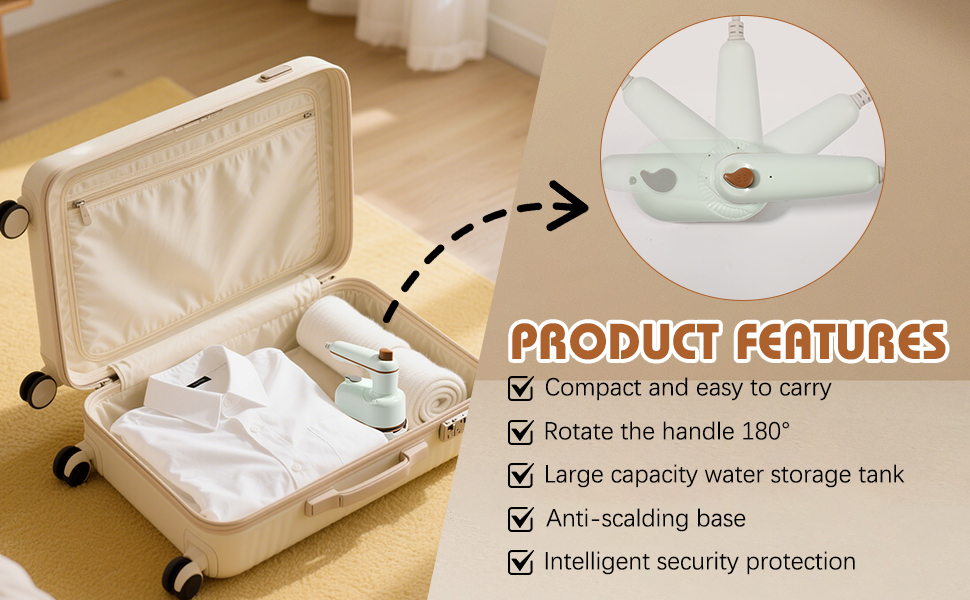 Handheld Portable Steam Iron