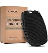 Canroom Silicone Body Scrubber Anti Slip for Shower,Zinc Infused Soft Bristles Shower Scrubber fo...