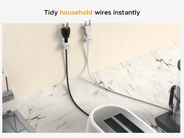 Tidy household wires instantly