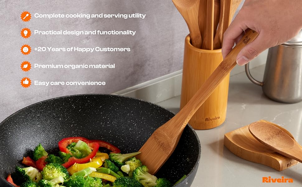 wooden spoons wooden utensil set wooden spatula