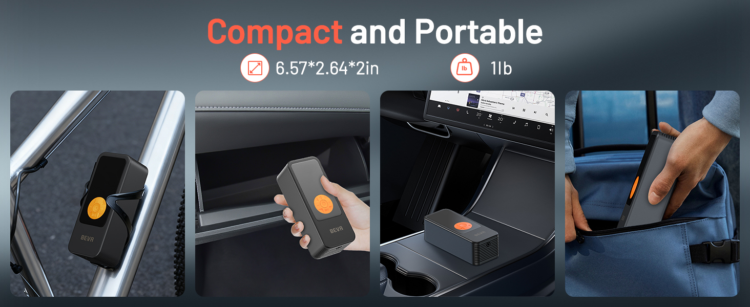 portable tire inflator for car