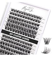 Lash Clusters 144 Pcs Individual Lashes Clusters Eyelash Extensions False Eyelashes DIY Wispy Flu...