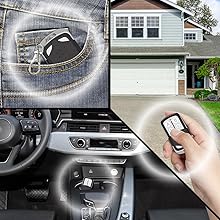 universal garage door opener remote