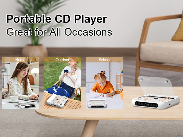 KC918 white cd player