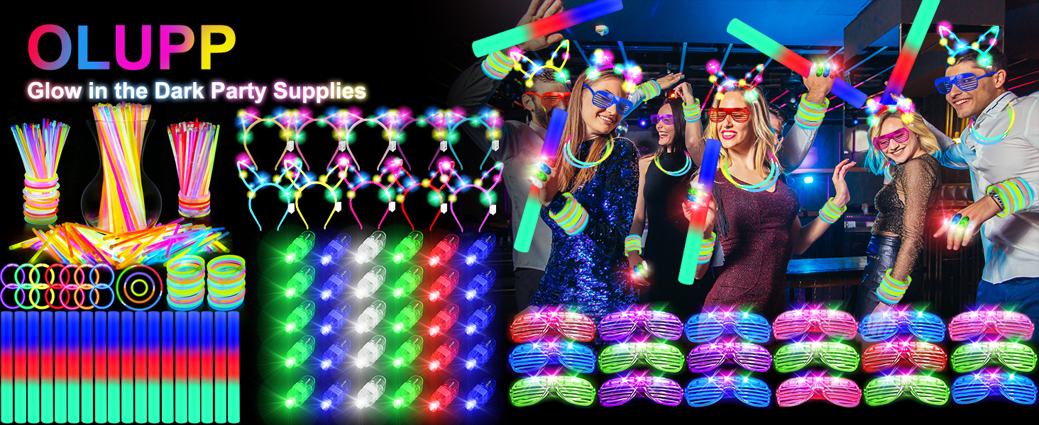  Glow in the Dark Party Supplies