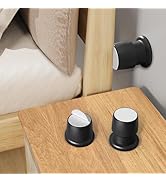WISFISSH Headboard Stoppers for Wall, 1.6-2.6 Adjustable Furniture Risers, Bed Wall Stopper Anti-...
