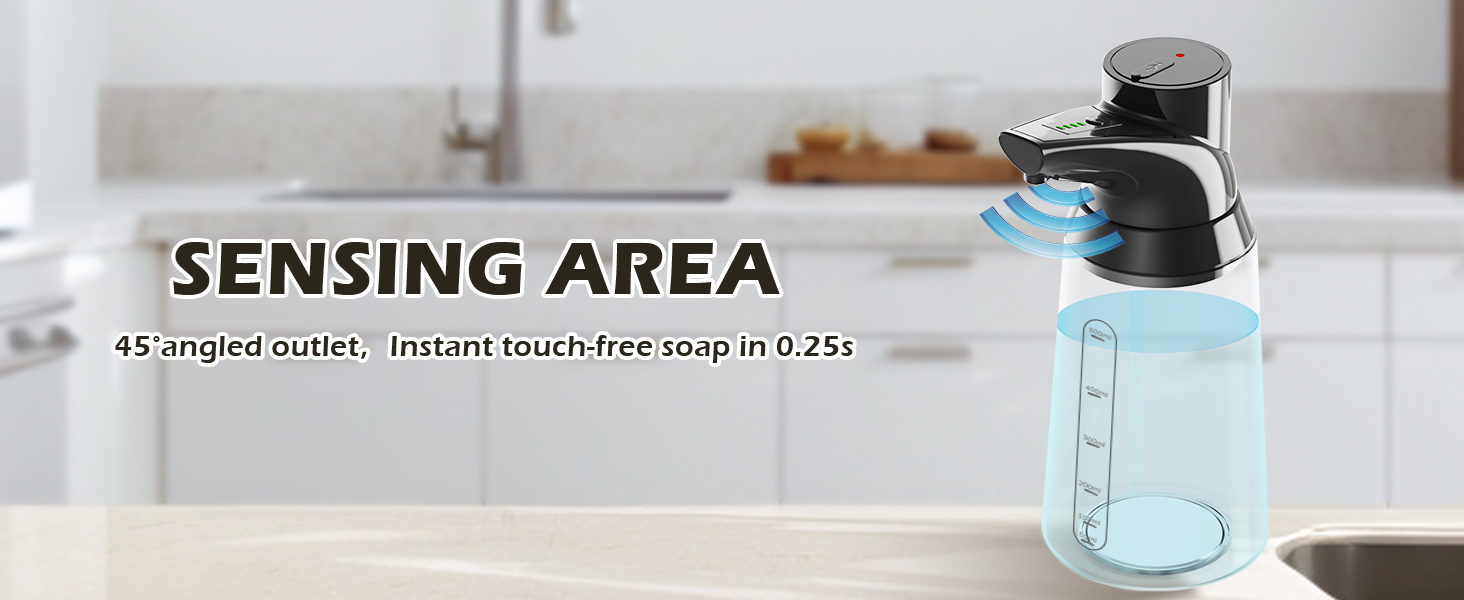 hands free soap dispenser