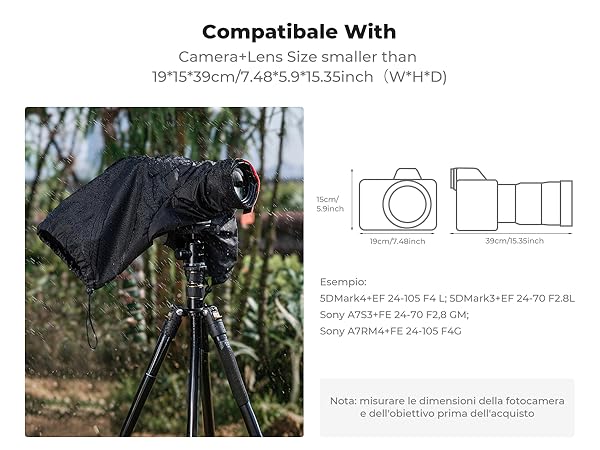 camera rain cover
