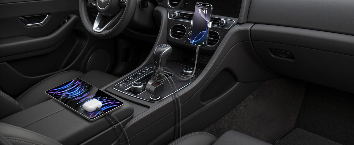 retractable car charger