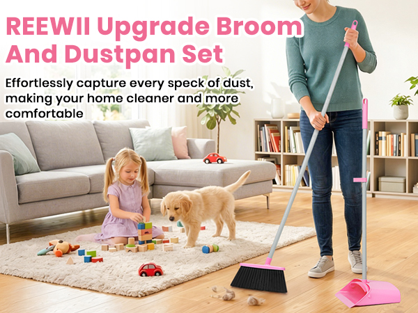 broom and dustpan set