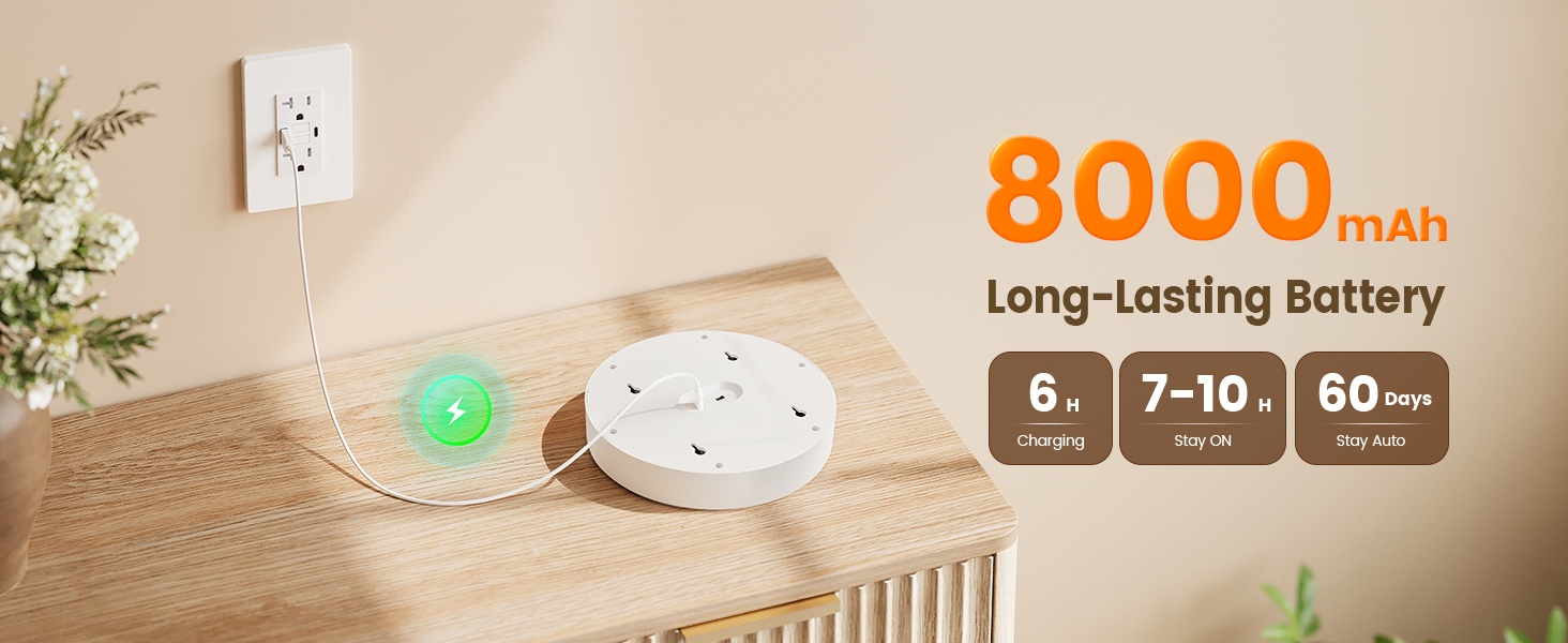 rechargeable ceiling light
