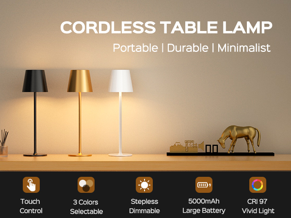 cordless table lamp