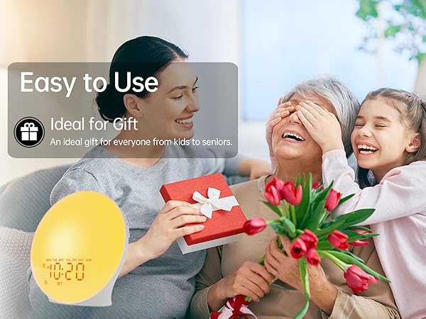 jall wake up light alarm clock