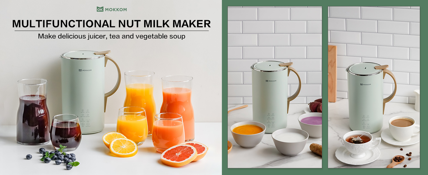 MOKKOM Automatic Nut Milk Maker
