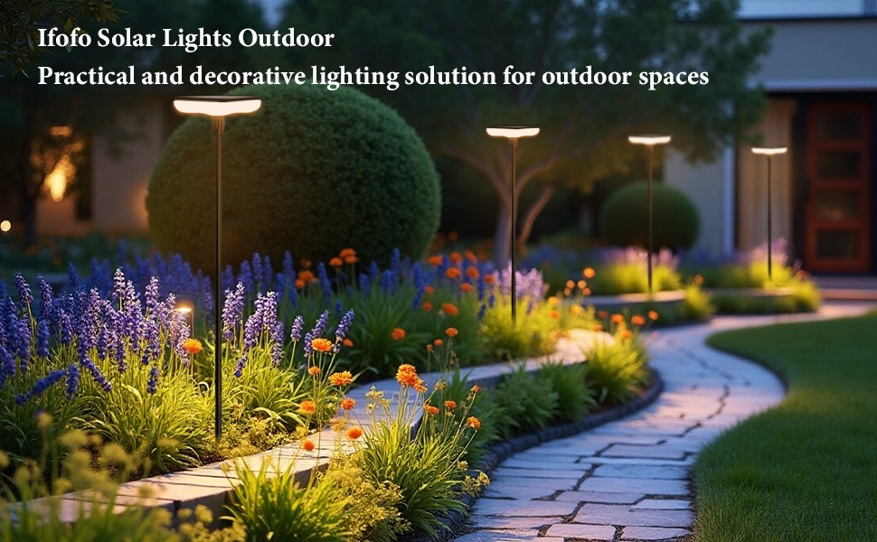 outdoor solar garden lights