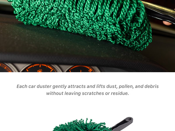 premium cotton car duster detailing detail 