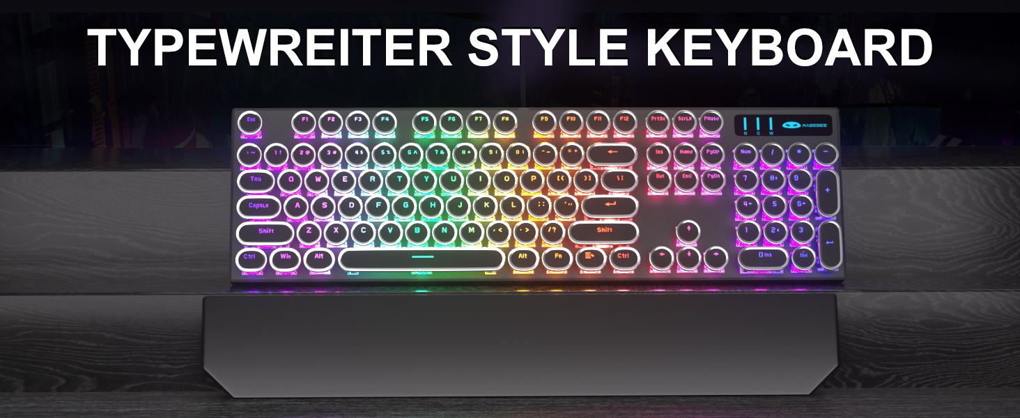 TYPEWREITER STYLE KEYBOARD