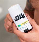 SweatBlock Deodorant Antiperspirant Clinical Strength Stick for Men &amp; Women - 48-Hour High Degree...