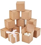 PH PandaHall 30pcs Mini Gift Box Small Paper Boxes 2.3x2.3x2.3 inch Gift Packaging Box with Lid F...