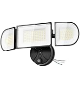 iMaihom 180W Dusk to Dawn Flood Lights Outdoor, 18000LM 6500K Super Bright LED Security Lights, I...