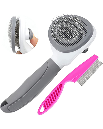 Grey Cat Brush