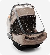 Baby Uma Car Seat Rain Cover - Waterproof &amp; Breathable Carseat Covers Baby, 100% PEVA with Ventil...