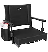 RWUSX Padded Stadium Seats with Back Support and Cushion
