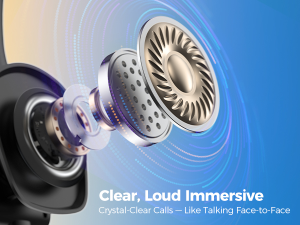 Lightweight Bluetooth Headset Microphone Trucker Headset Single-Ear Wireless Headphones