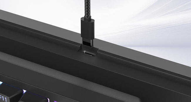 wired gaming keyboard