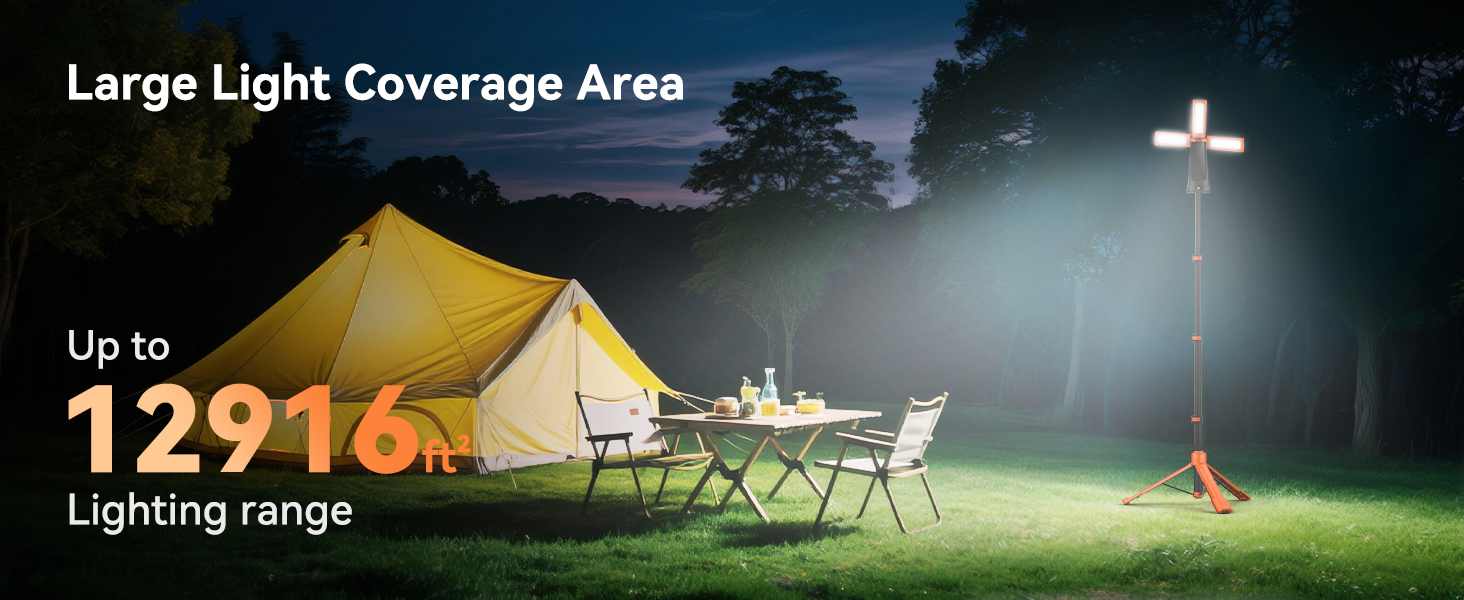 Rechargeable Camping Light with Stand