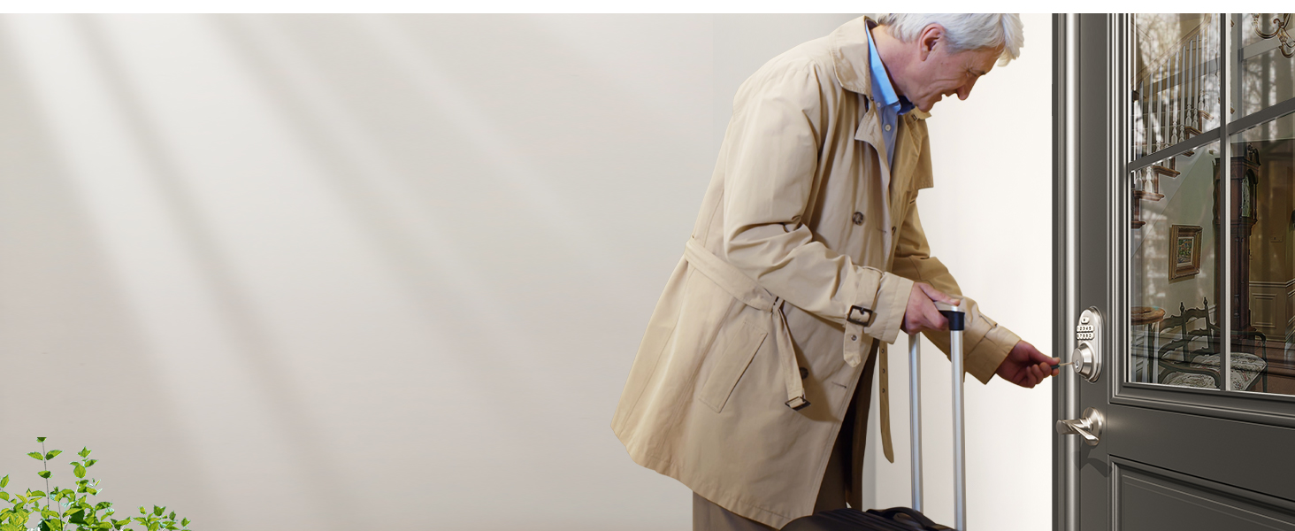 keyless entry door lock