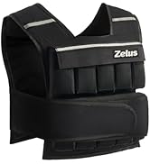 ZELUS Weighted Vest, 20lb/30lb/60lb Vest Adjustable Weights for Exercise, Weight Vest for Men, Wo...