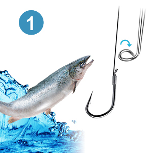 Step 1 for Using this fish hook remover tool