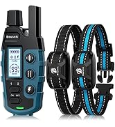 Bousnic Dog Shock Collar 2 Dogs (5-120Lbs) - 3300 ft Waterproof Training Collar for Dogs Large Me...