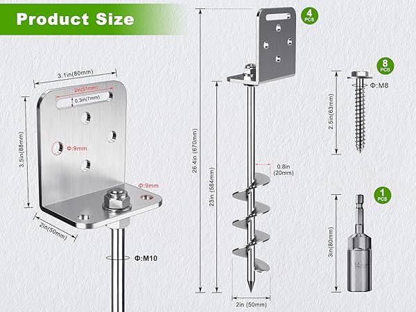 screw in ground anchors fence anchor canopy tent anchor trampoline stakes anchor playset anchors 