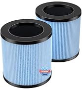 POMORON OFFICIAL MJ002H Replacement Filter, H13 True HEPA Filter, 4-Stage Filtraction, Activated ...