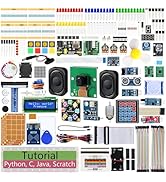 Freenove Complete Starter Kit for Raspberry Pi 5 4 B 3 B+ 500 Zero 2 W, 1170-Page Tutorial, Pytho...