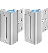 Home Security Door Lock, Upgrade Easy Open Childproof Door Reinforcement Lock with 3" Stop Withst...